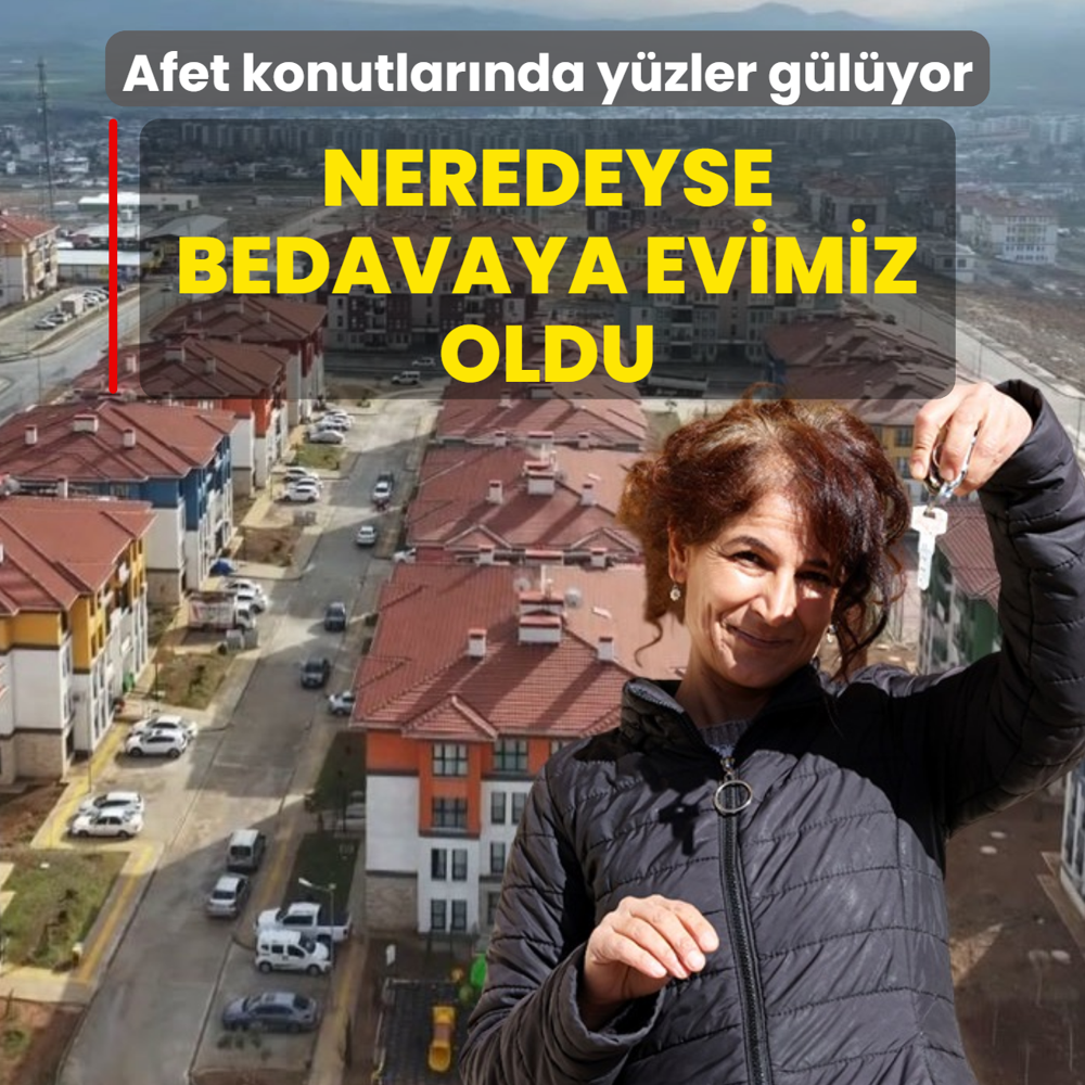 Neredeyse bedavaya evimiz oldu