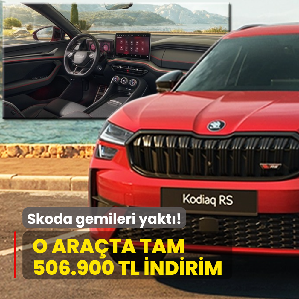 Skoda gemileri yakt�: SUV alacaklar baks�n! O ara�ta tam 506.900 TL indirim