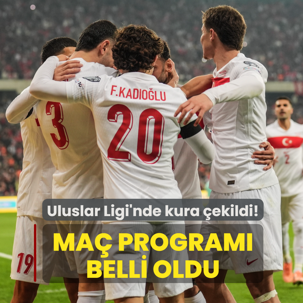 Uluslar Ligi'nde kuralar �ekildi! A Milli Tak�m'�n ma� takvimi belli oldu