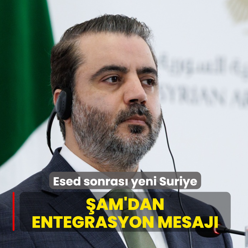 Esed sonras� yeni Suriye! �am'dan entegrasyon mesaj�