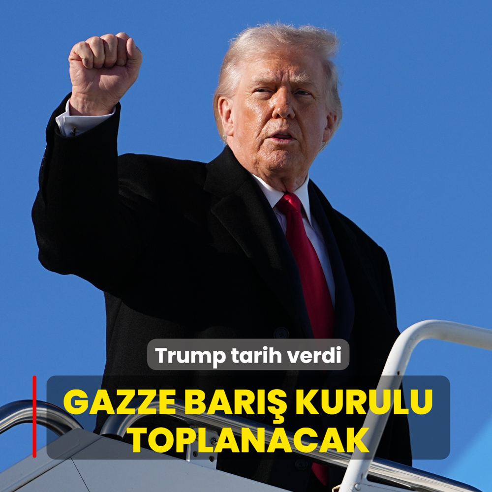 Trump tarih verdi! Gazze Bar�� Kurulu toplanacak