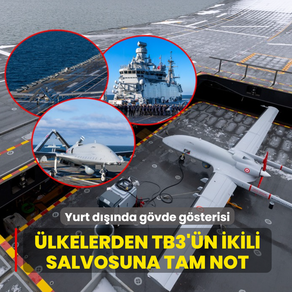 Yurt d���nda g�vde g�sterisi! �lkelerden TB3'�n ikili salvosuna tam not