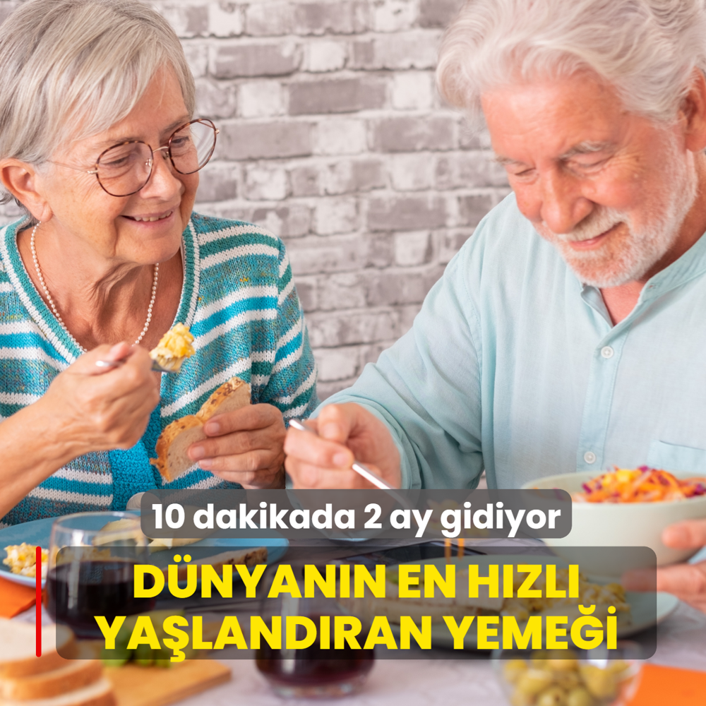 D�nyan�n en h�zl� ya�land�ran yeme�i belirlendi! 10 dakikada 2 ay ya�land�r�yor