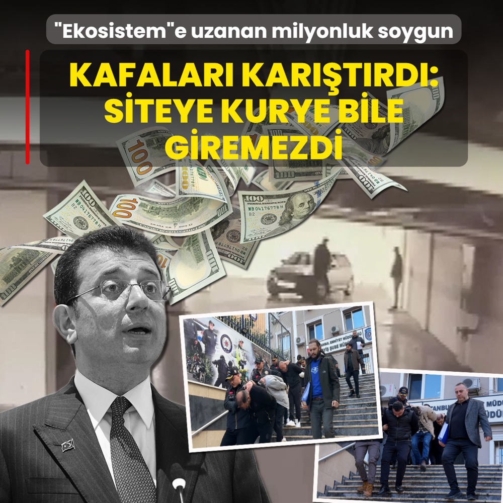 �Ekosistem�e uzanan milyonluk soygun! Kafalar� kar��t�rd�: Siteye kurye bile giremezdi
