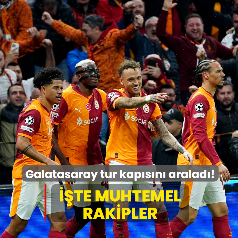 Galatasaray tur kap�s�n� aralad�! ��te muhtemel rakipler