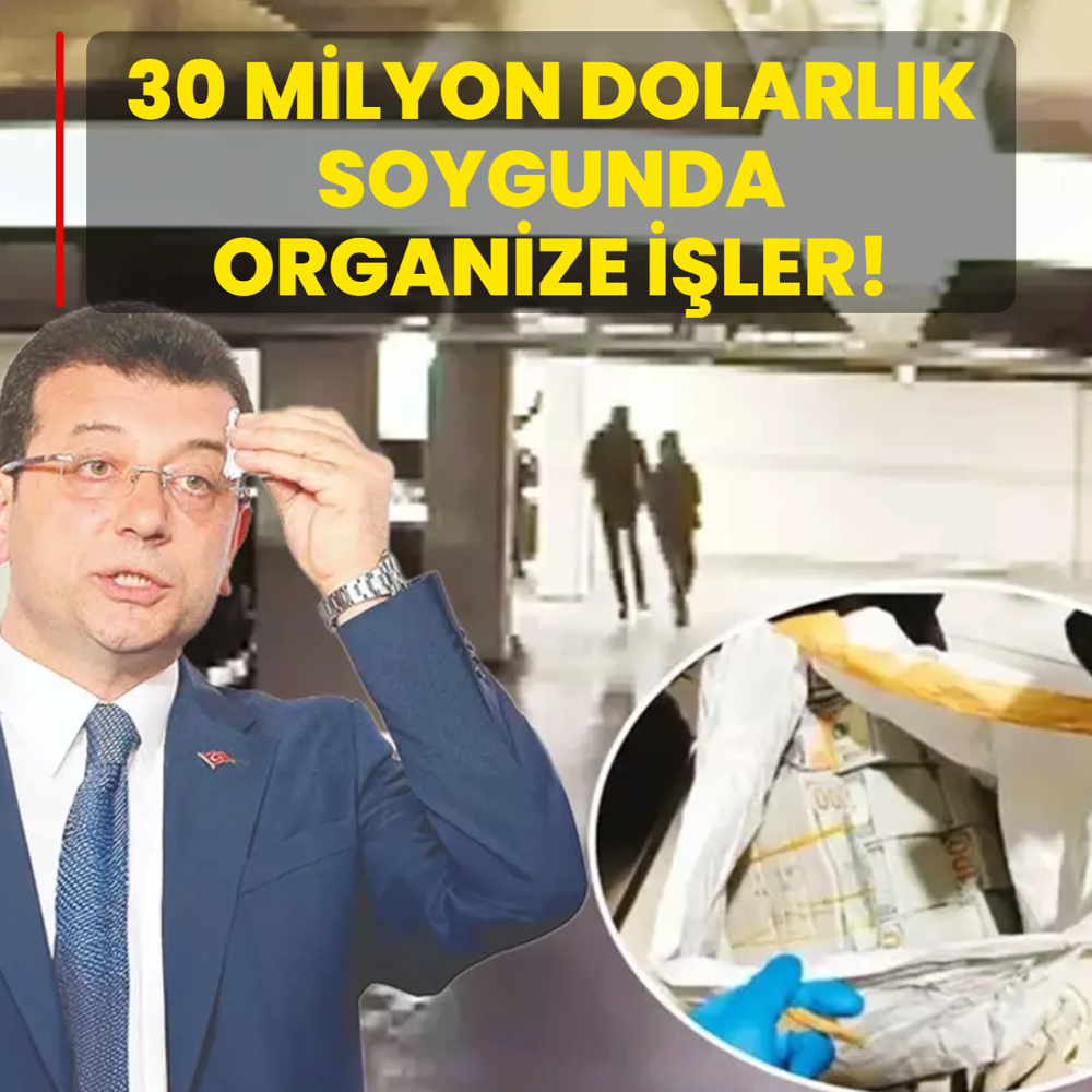 Otoparktaki 30 milyonluk soygunda organize i�ler!