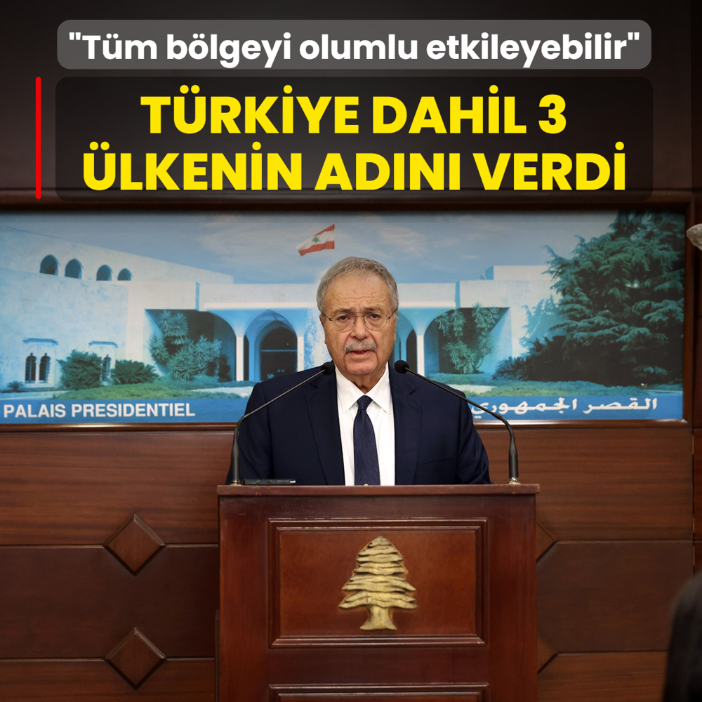 T�rkiye dahil  3 �lkenin ad�n� verdi: T�m b�lgeyi olumlu etkileyebilir