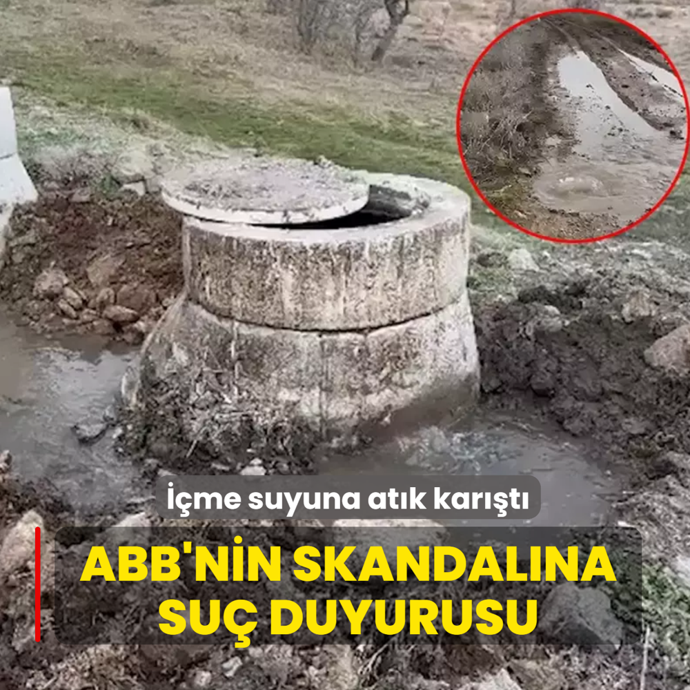 ABB'nin skandal�na su� duyurusu! ��me suyuna at�k kar��t�