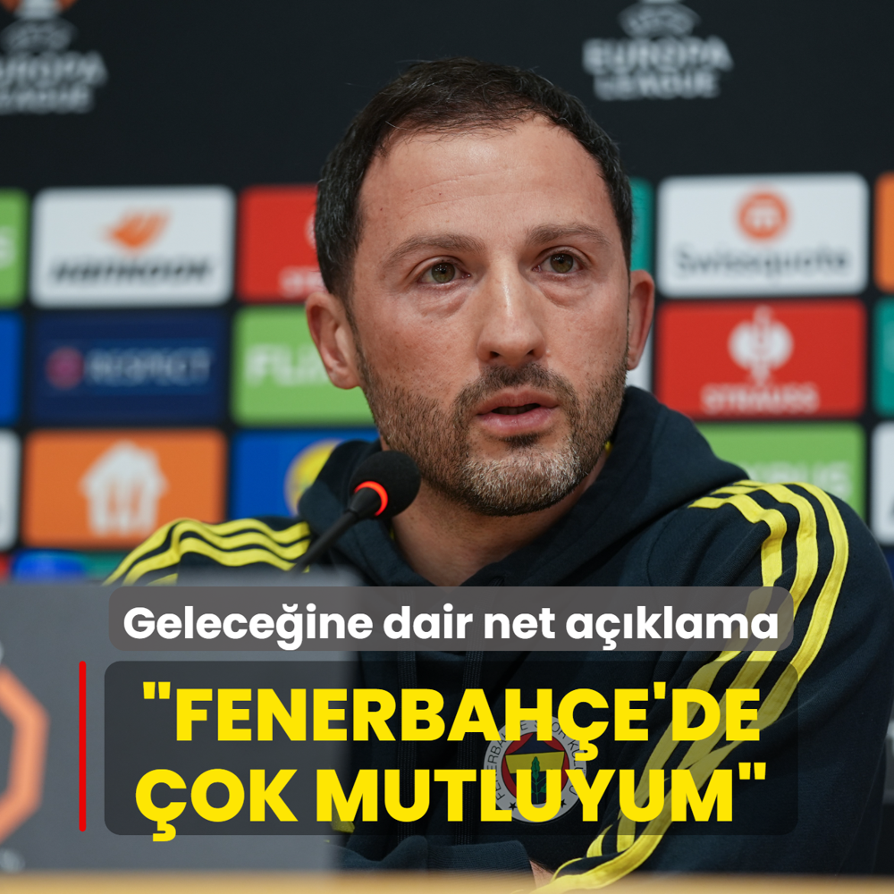 Domenico Tedesco'dan gelece�ine dair net a��klama!