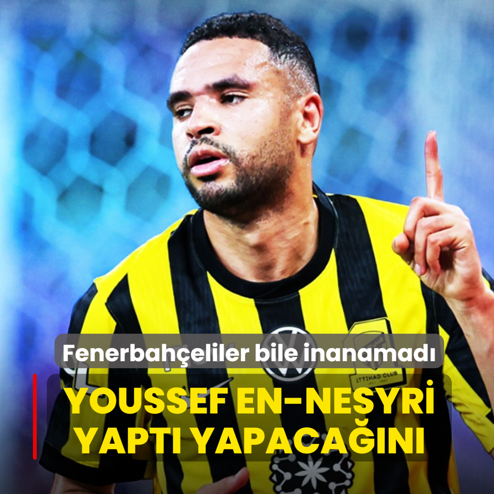 Fenerbah�eliler bile bu kadar�na inanamad�! Youssef En-Nesyri yapt� yapaca��n�