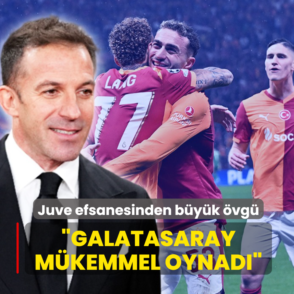 Juventus efsanesinden Galatasaray'a �vg�: M�kemmel oynad�lar
