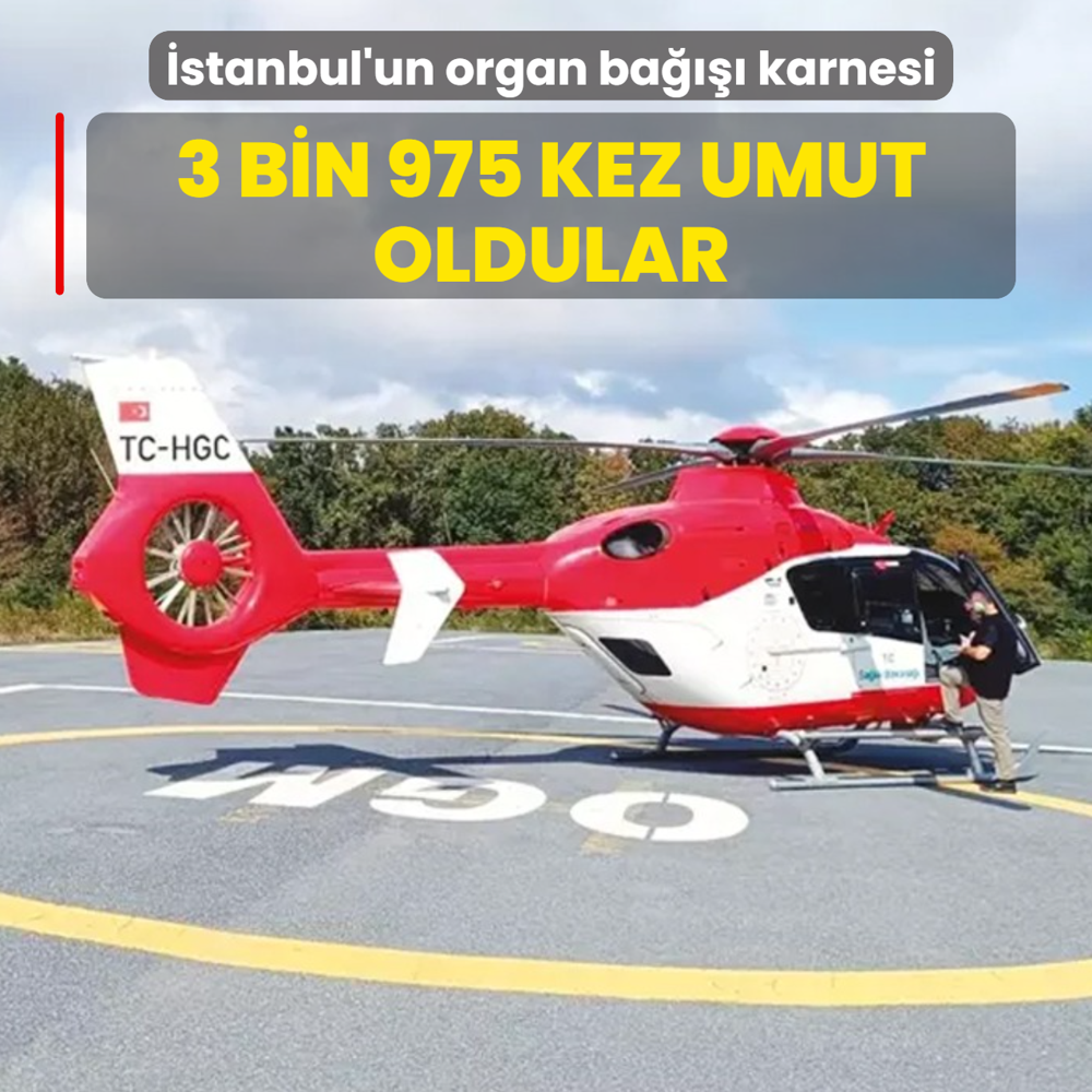 3 bin 975 kez umut oldular