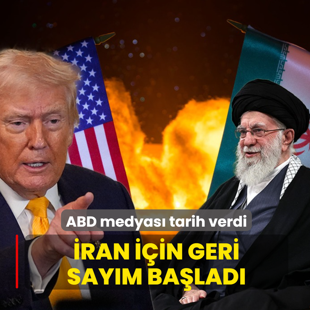 ABD medyas� tarih verdi! �ran i�in geri say�m ba�lad�