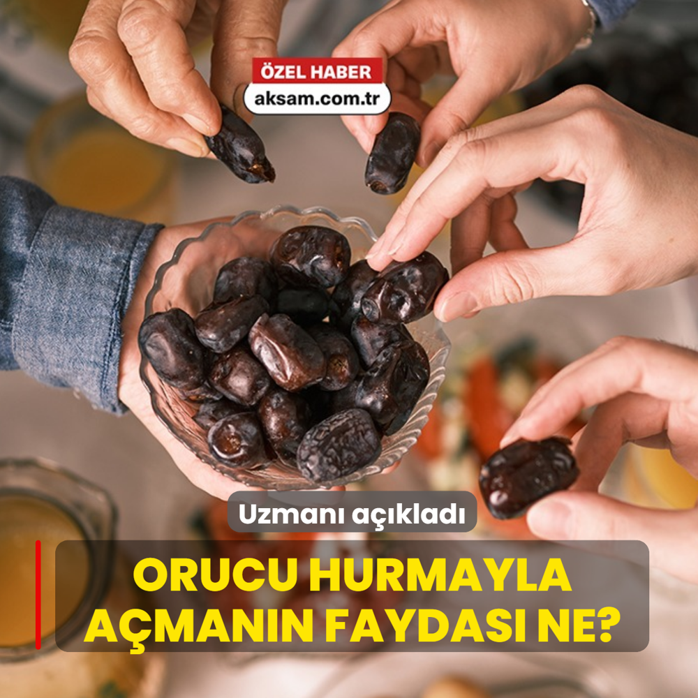 Orucu hurmayla a�man�n faydas� ne? Diyetisyen hurman�n v�cuda faydalar�n� a��klad�