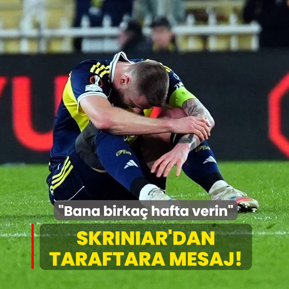 Milan Skriniar'dan taraftara mesaj! �Bana birka� hafta verin�