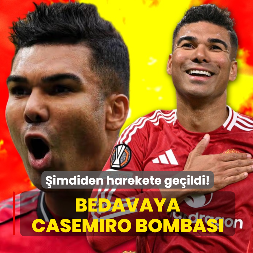 �imdiden harekete ge�ildi! Bedavaya Casemiro bombas�