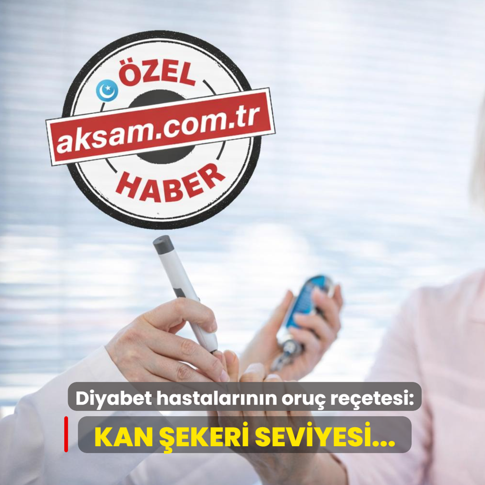 Diyabet hastalar�n�n oru� re�etesi: Kan �ekeri o seviyedeyse...