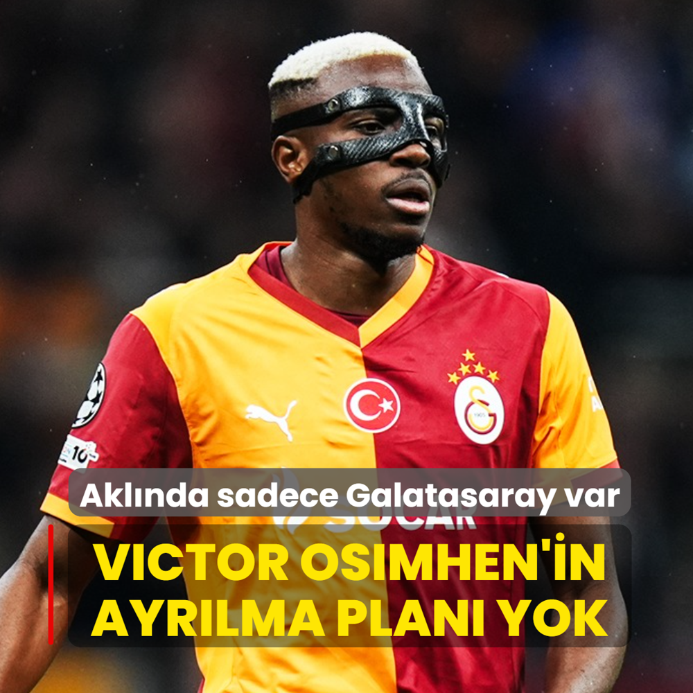 Victor Osimhen'in ayr�lma plan� yok