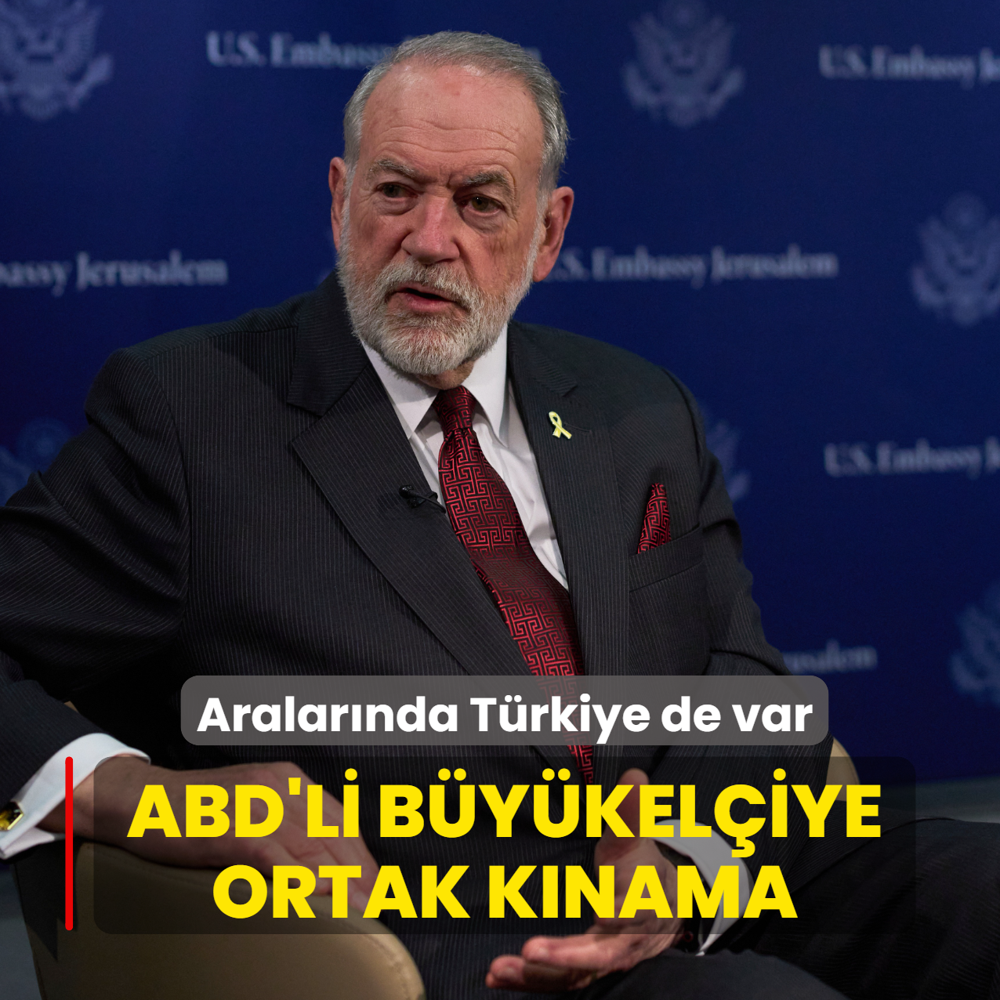 ABD'li b�y�kel�iye ortak k�nama... Aralar�nda T�rkiye de var