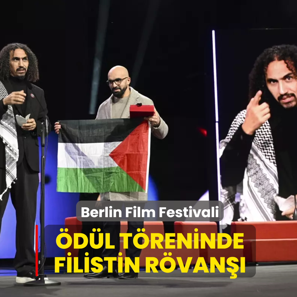 Berlin Film Festivali'nin �d�l t�reninde Filistin r�van��