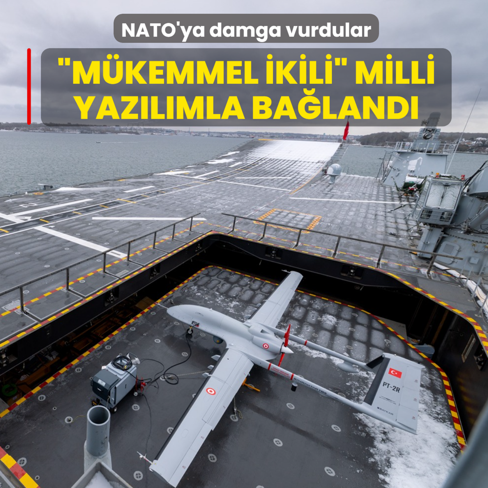 NATO'ya damga vurdular: �M�kemmel ikili� milli yaz�l�mla ba�land�