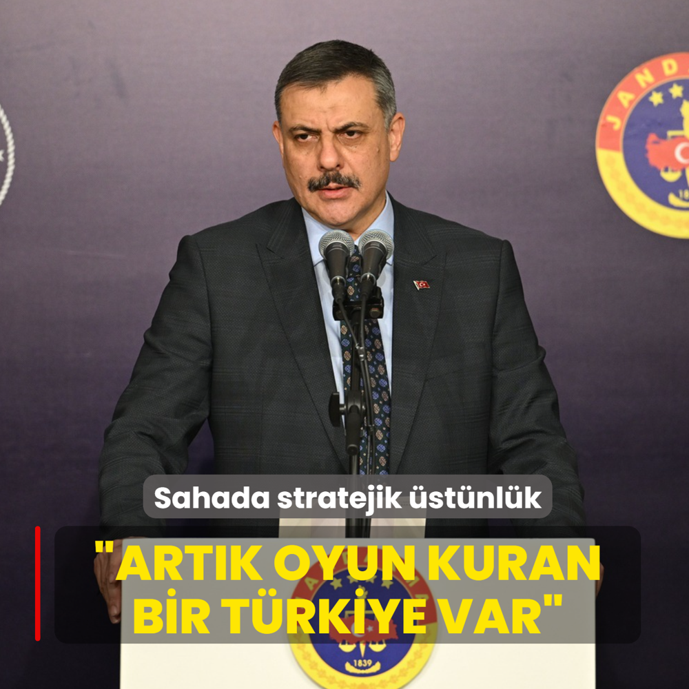Sahada stratejik �st�nl�k... Bakan �ift�i: Art�k oyun kuran bir T�rkiye var