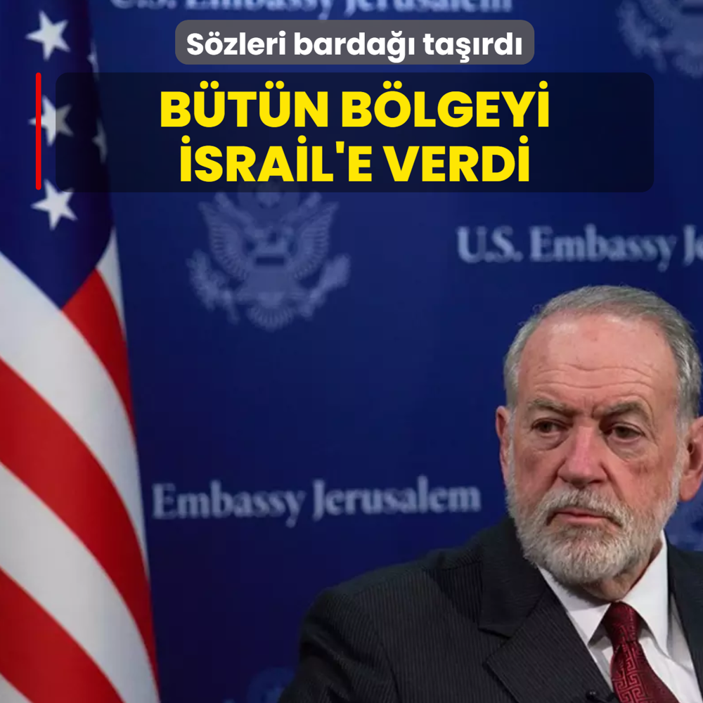 S�zleri barda�� ta��rd�! B�t�n b�lgeyi �srail'e verdi