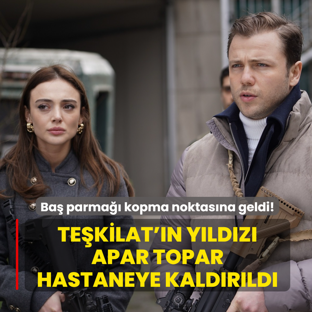 Ba� parma�� kopma noktas�na geldi! Te�kilat'�n y�ld�z� apar topar hastaneye kald�r�ld�