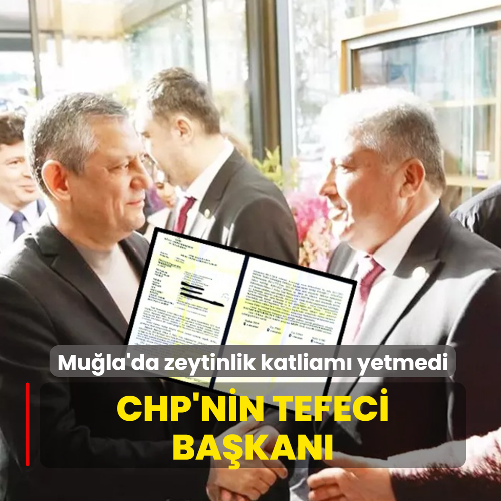 CHP'nin tefeci ba�kan�