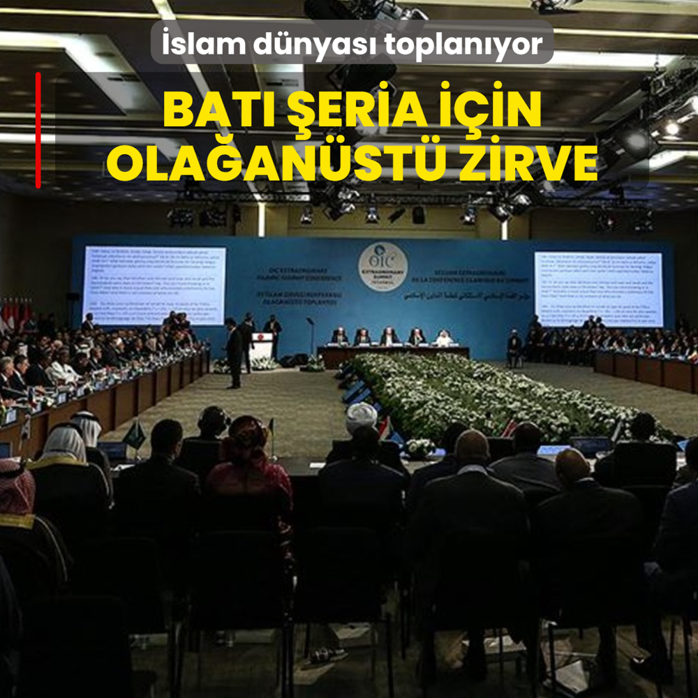 �slam d�nyas� toplan�yor! Bat� �eria i�in ola�an�st� zirve