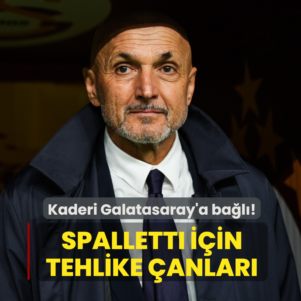 Kaderi Galatasaray'a ba�l�! Juventus'ta Luciano Spalletti i�in tehlike �anlar�