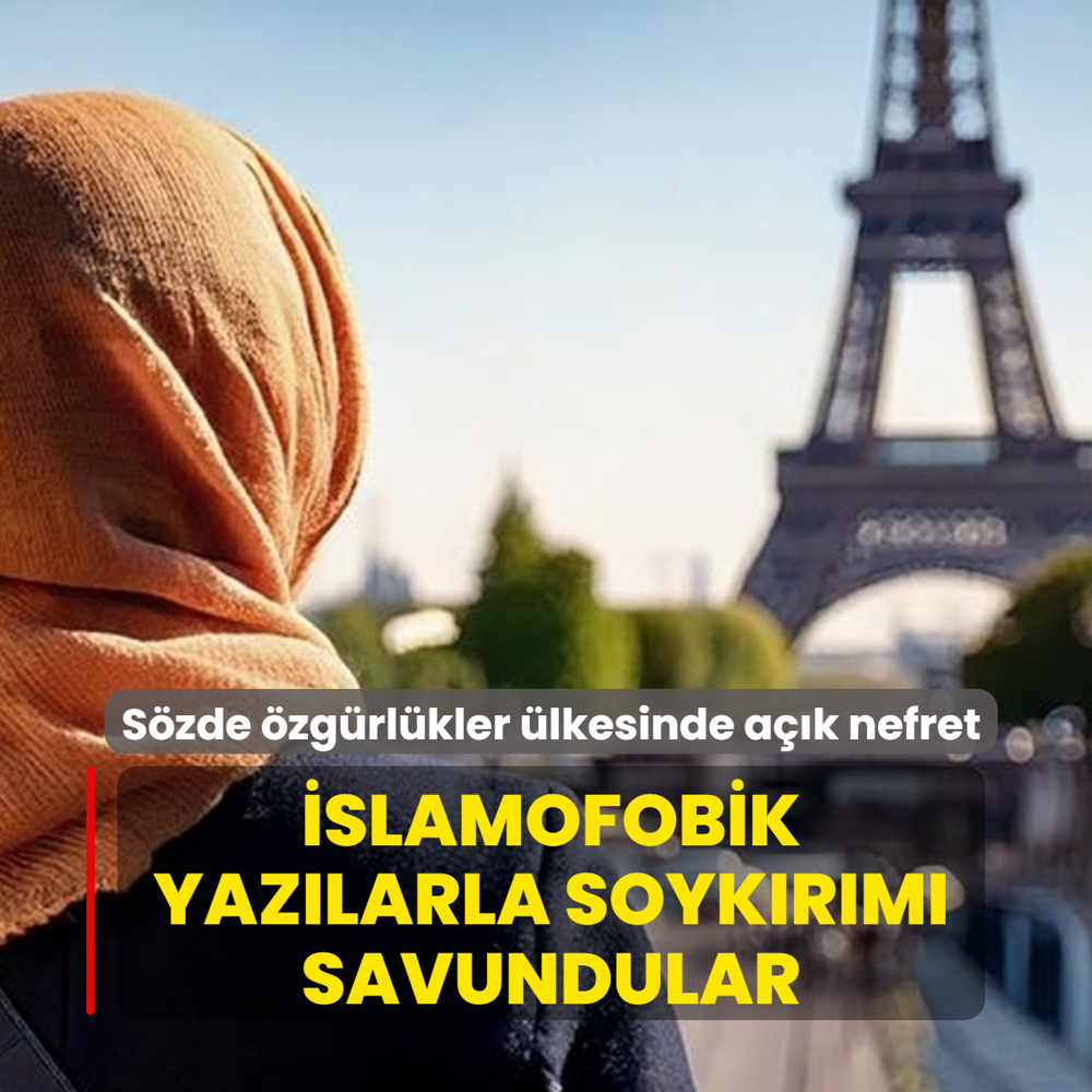 S�zde �zg�rl�kler �lkesinde nefret dalgas�: �slamofobik yaz�larla soyk�r�m� savundular