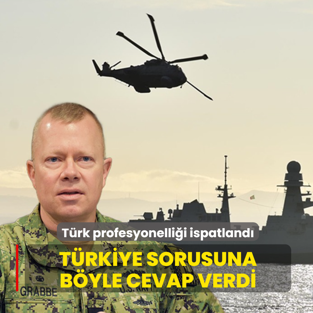 T�rk profesyonelli�i ispatland�! NATO komutan� T�rkiye sorusuna b�yle cevap verdi