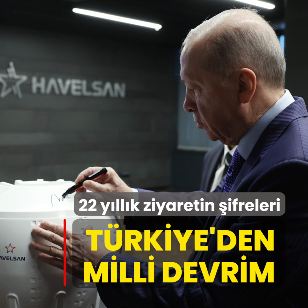 22 y�l sonraki ziyaretin perde arkas�: T�rkiye'den milli devrim