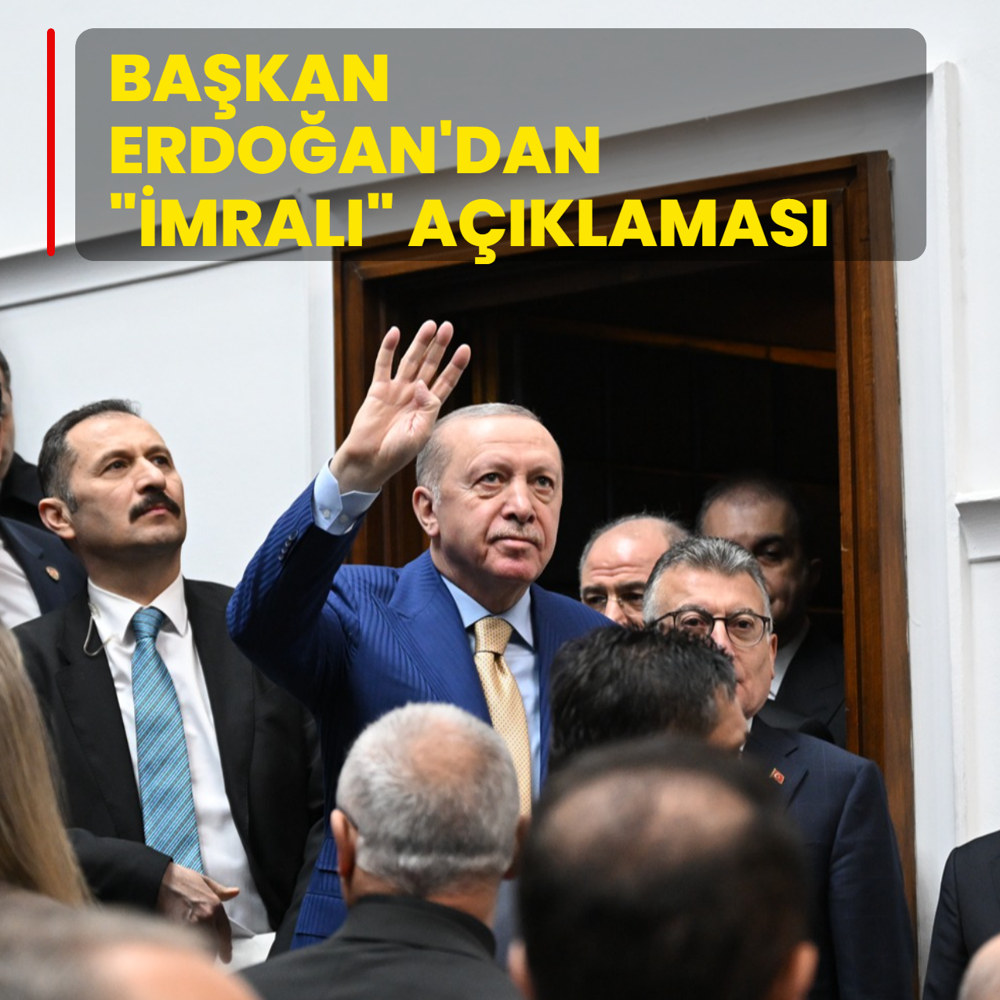 Ba�kan Erdo�an'dan ��mral�� a��klamas�