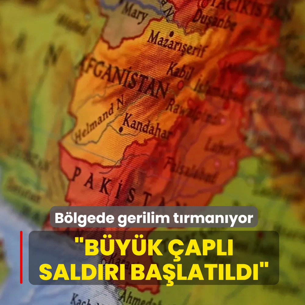 Afganistan-Pakistan gerilimi t�rman�yor... �B�y�k �apl� sald�r� ba�lat�ld��