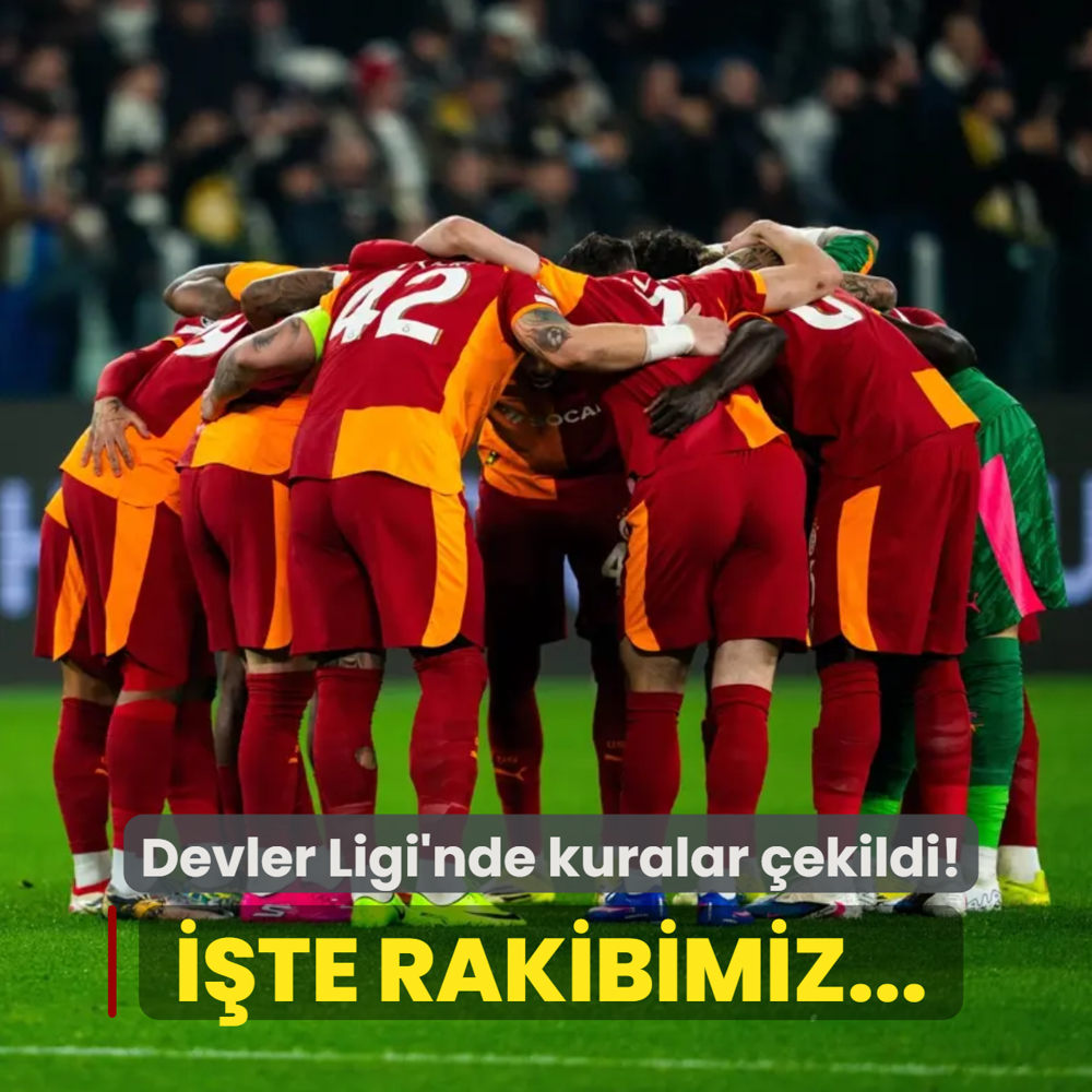 �ampiyonlar Ligi'nde kuralar �ekildi! ��te Galatasaray'�n rakibi...
