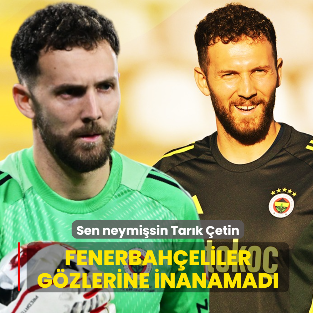 Sen neymi�sin Tar�k �etin! Fenerbah�eliler g�zlerine inanamad�
