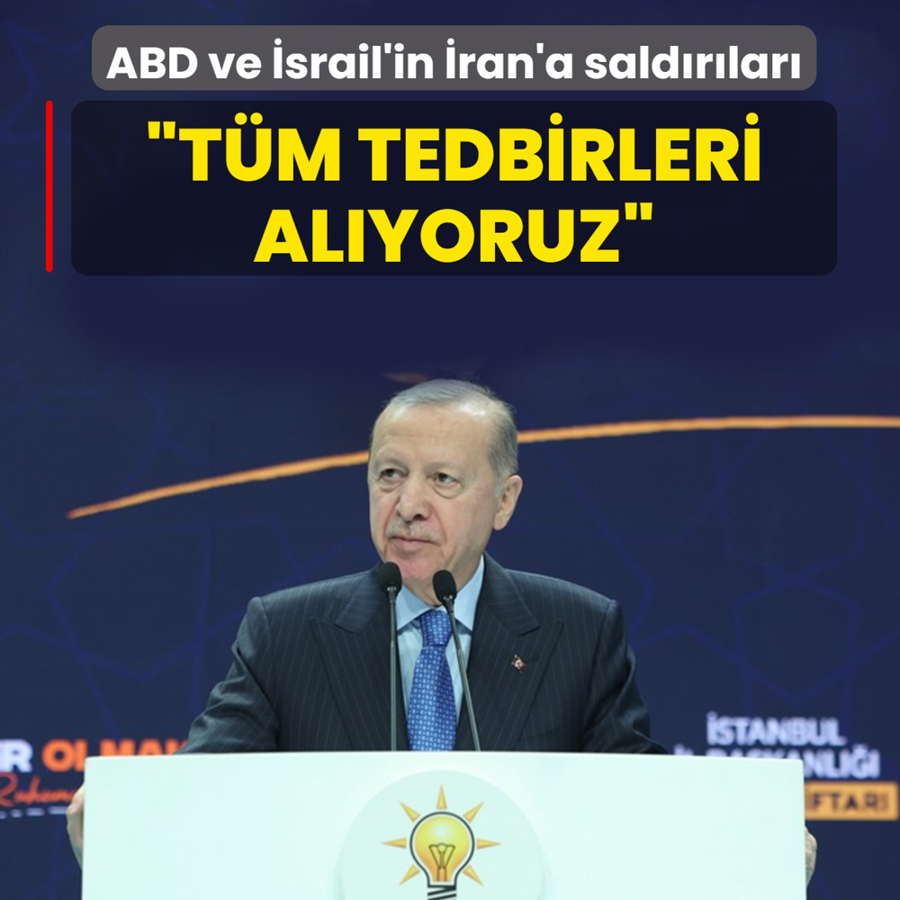 ABD ve �srail'in �ran'a sald�r�lar�! Ba�kan Erdo�an: �z�nt� ve endi�e duyuyorum