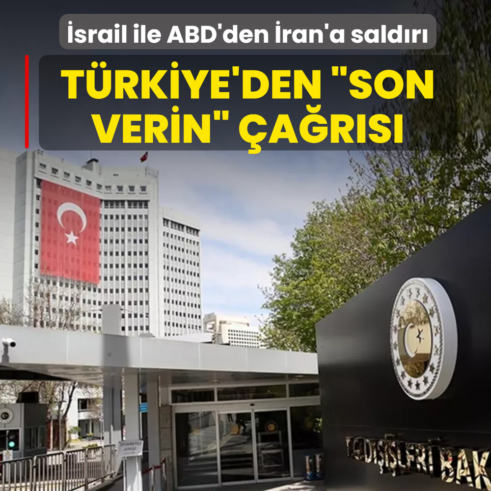 �srail ile ABD'den �ran'a sald�r�... T�rkiye'den �son verin� �a�r�s�