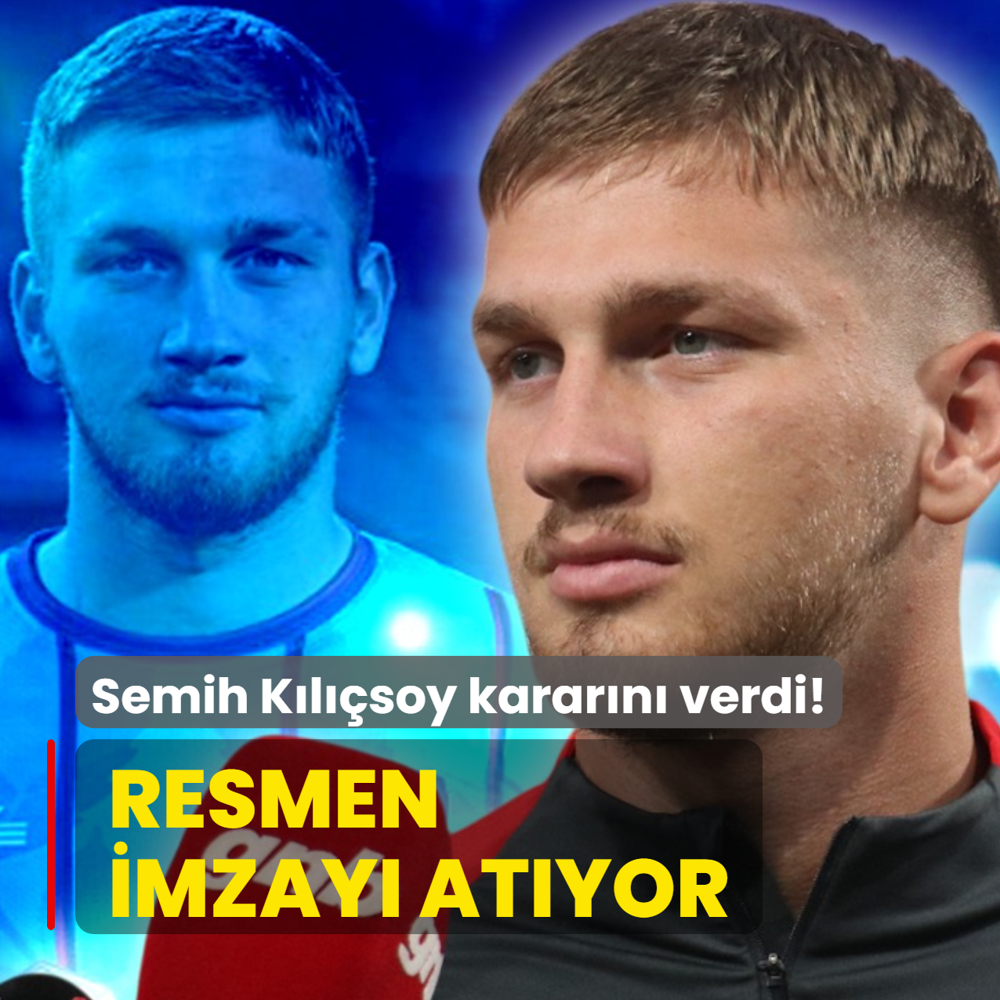 Resmen imzay� at�yor! Semih K�l��soy karar�n� verdi