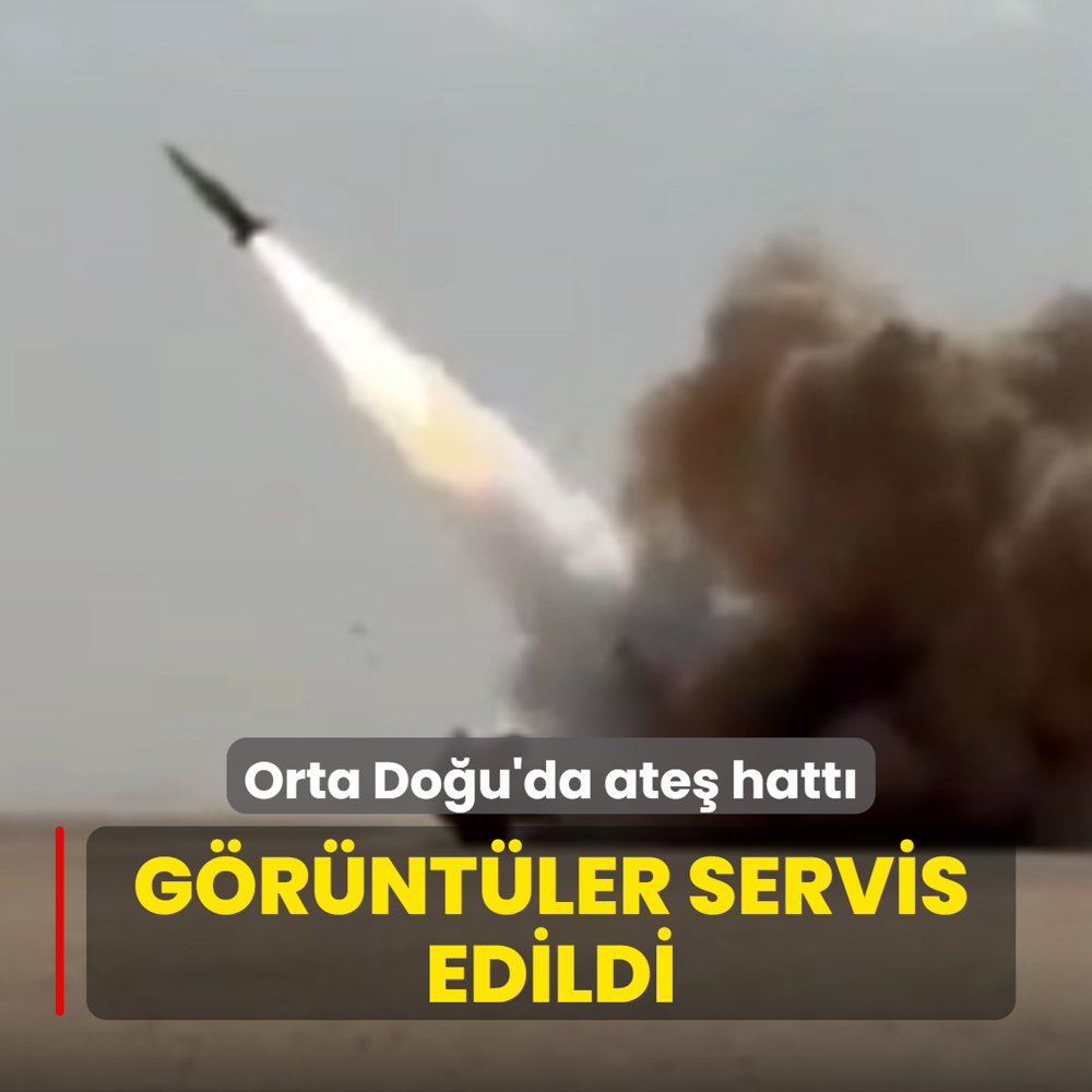 Orta Do�u'da ate� hatt�! G�r�nt�ler servis edildi