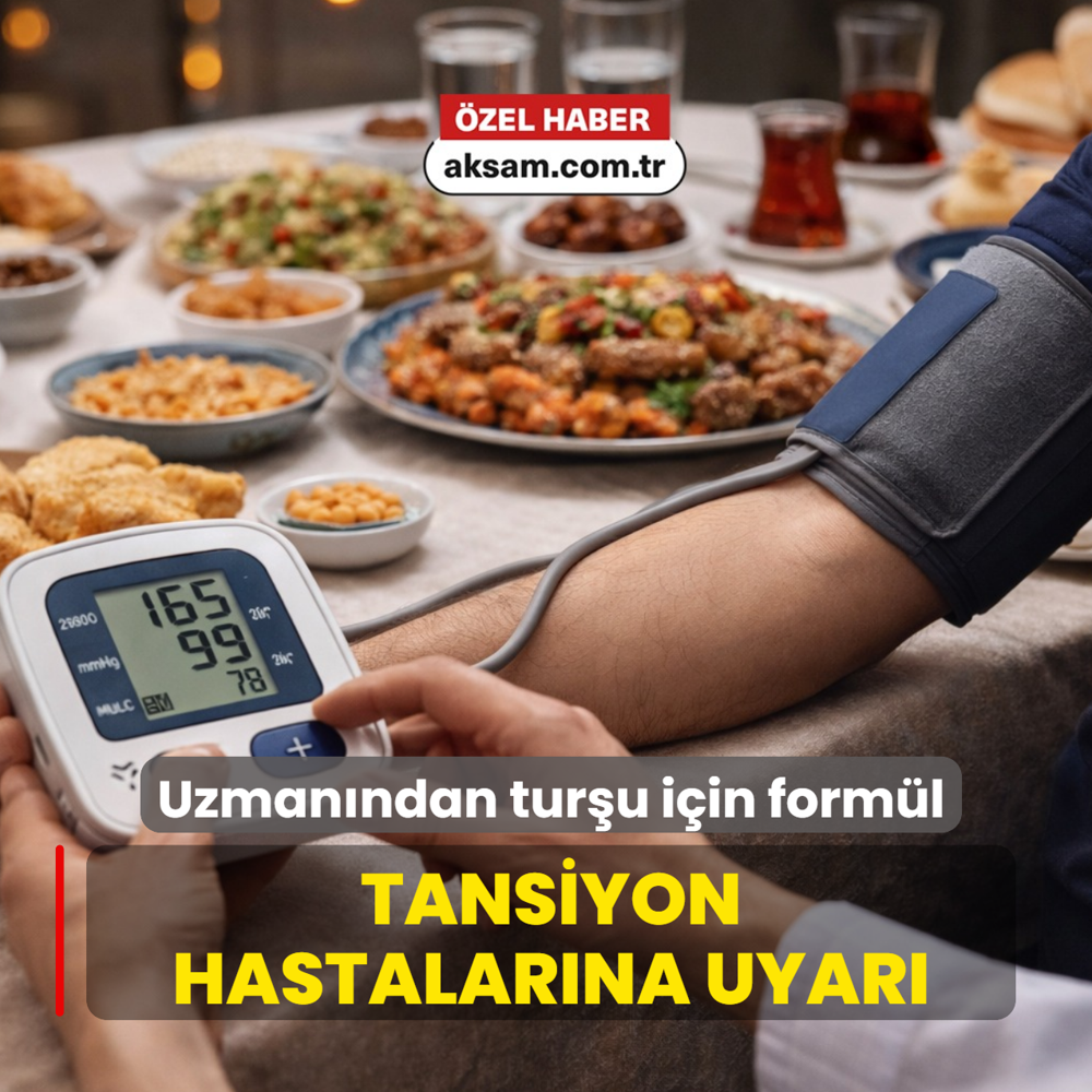 Tansiyon hastalar�na tuz bombas� uyar�s�! Kardiyoloji uzman�ndan tur�u sevenlere kritik form�l