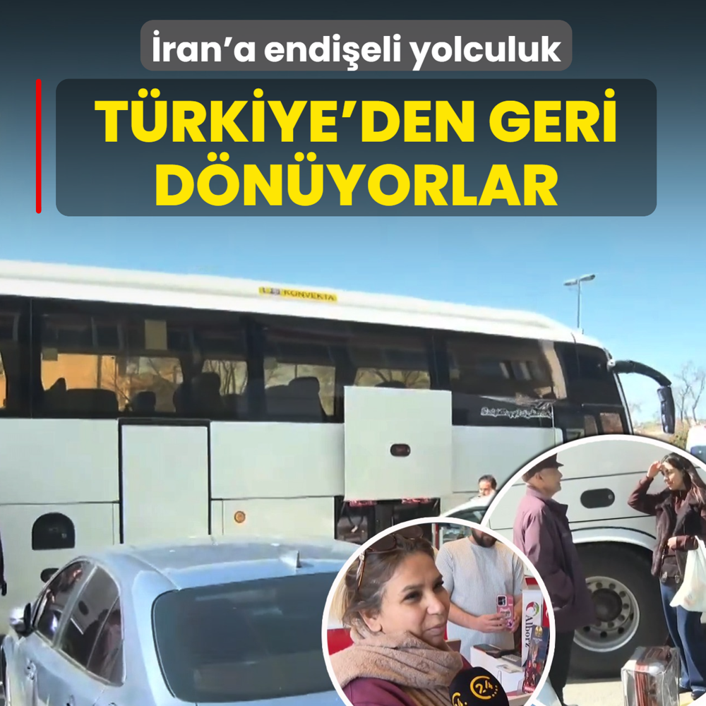 �ran'a endi�eli yolculuk! T�rkiye'den geri d�n�yorlar