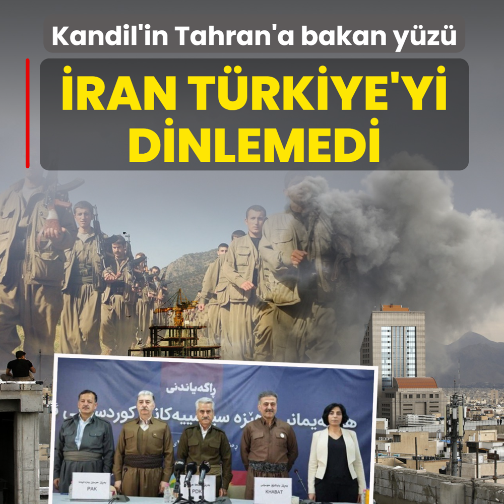 Kandil'in Tahran'a bakan y�z�! �ran T�rkiye'yi dinlemedi