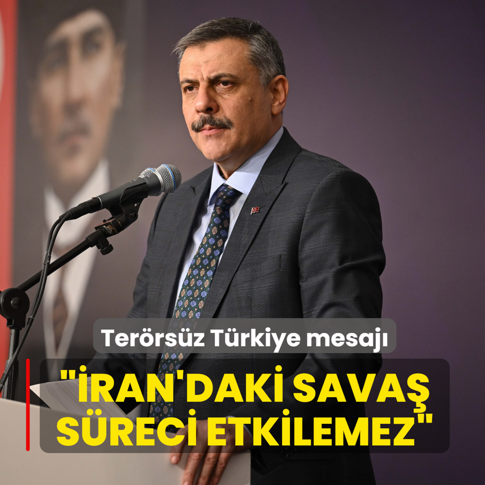 Bakan �ift�i'den Ter�rs�z T�rkiye mesaj�: �ran'daki sava� s�reci etkilemez