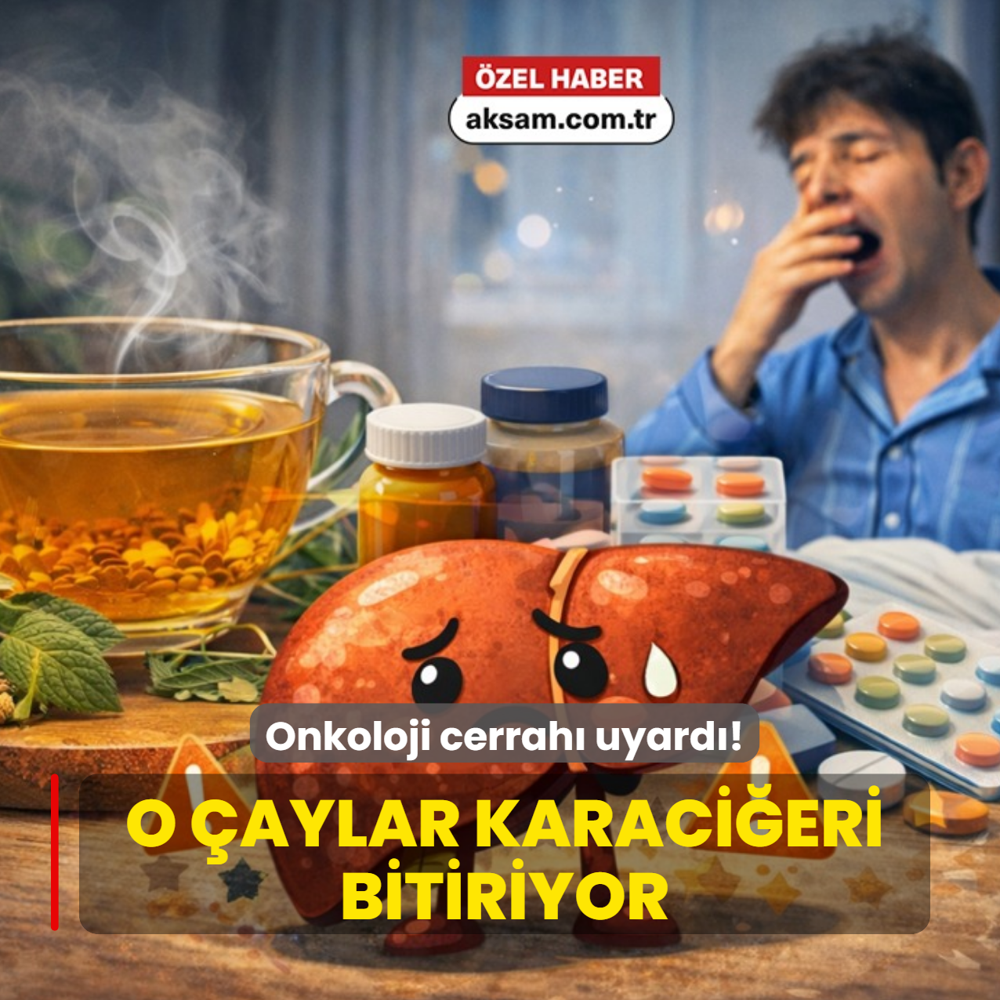 �la� niyetine i�ilen o �aylar karaci�eri bitiriyor! Onkoloji cerrah� uyard�