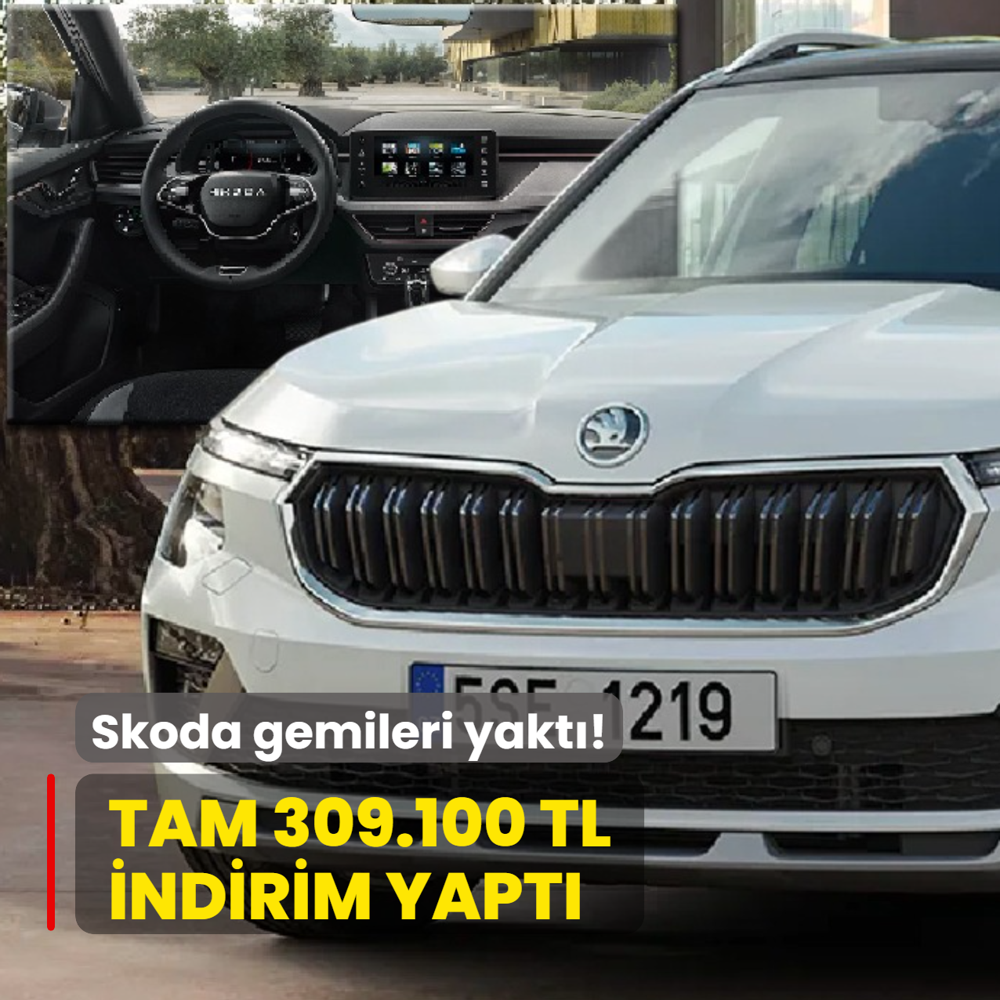 Skoda gemileri yakt�: Tam 309.100 TL indirim yapt�! T�m Kamiq SUV ara�larda indirim