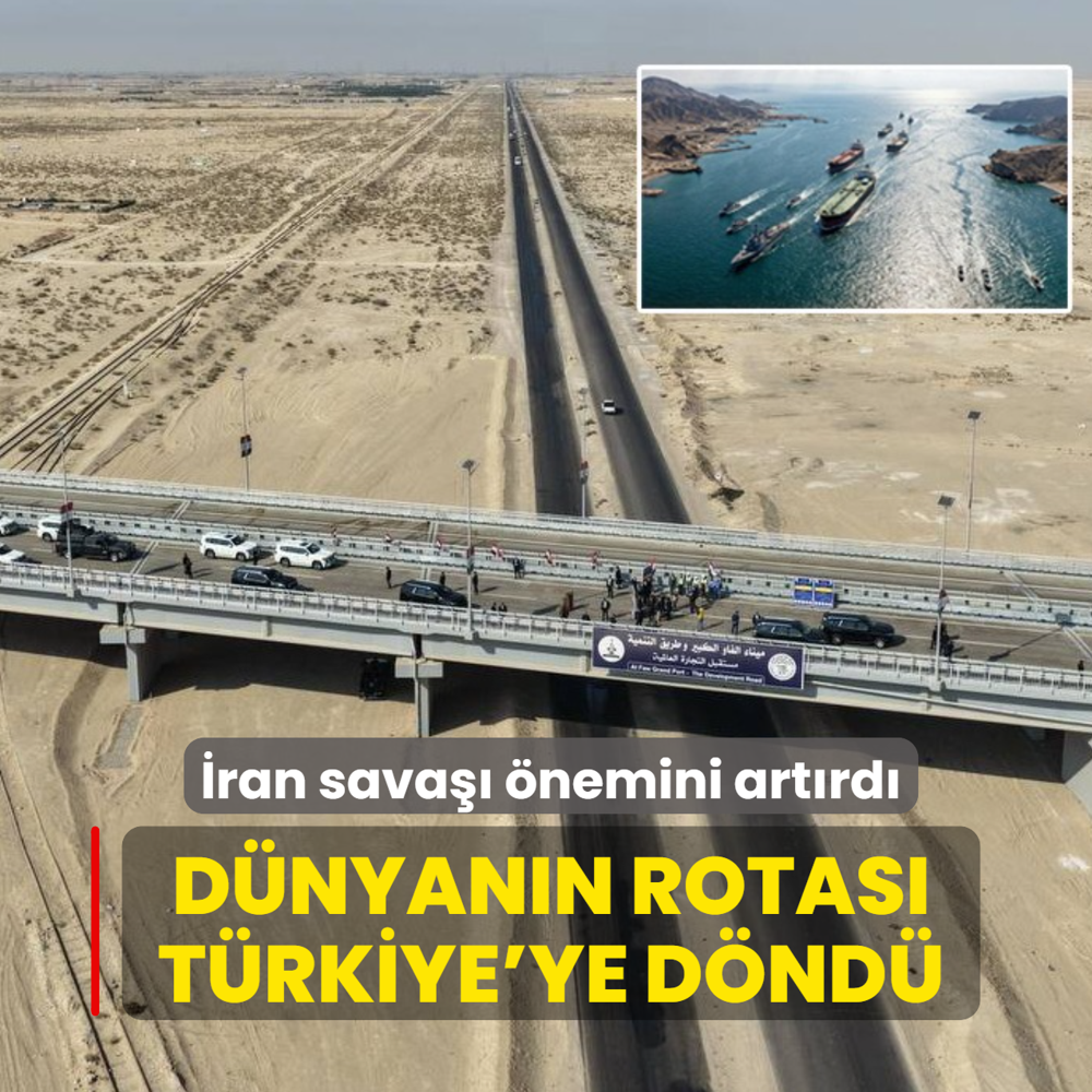�ran sava�� �nemini art�rd�: D�nyan�n rotas� T�rkiye'ye d�nd�