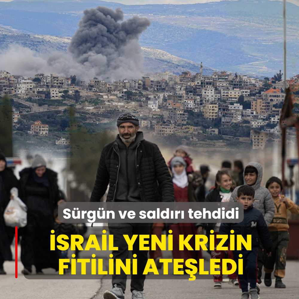 S�rg�n ve sald�r� tehdidi! ��galci �srail yeni krizin fitilini ate�ledi